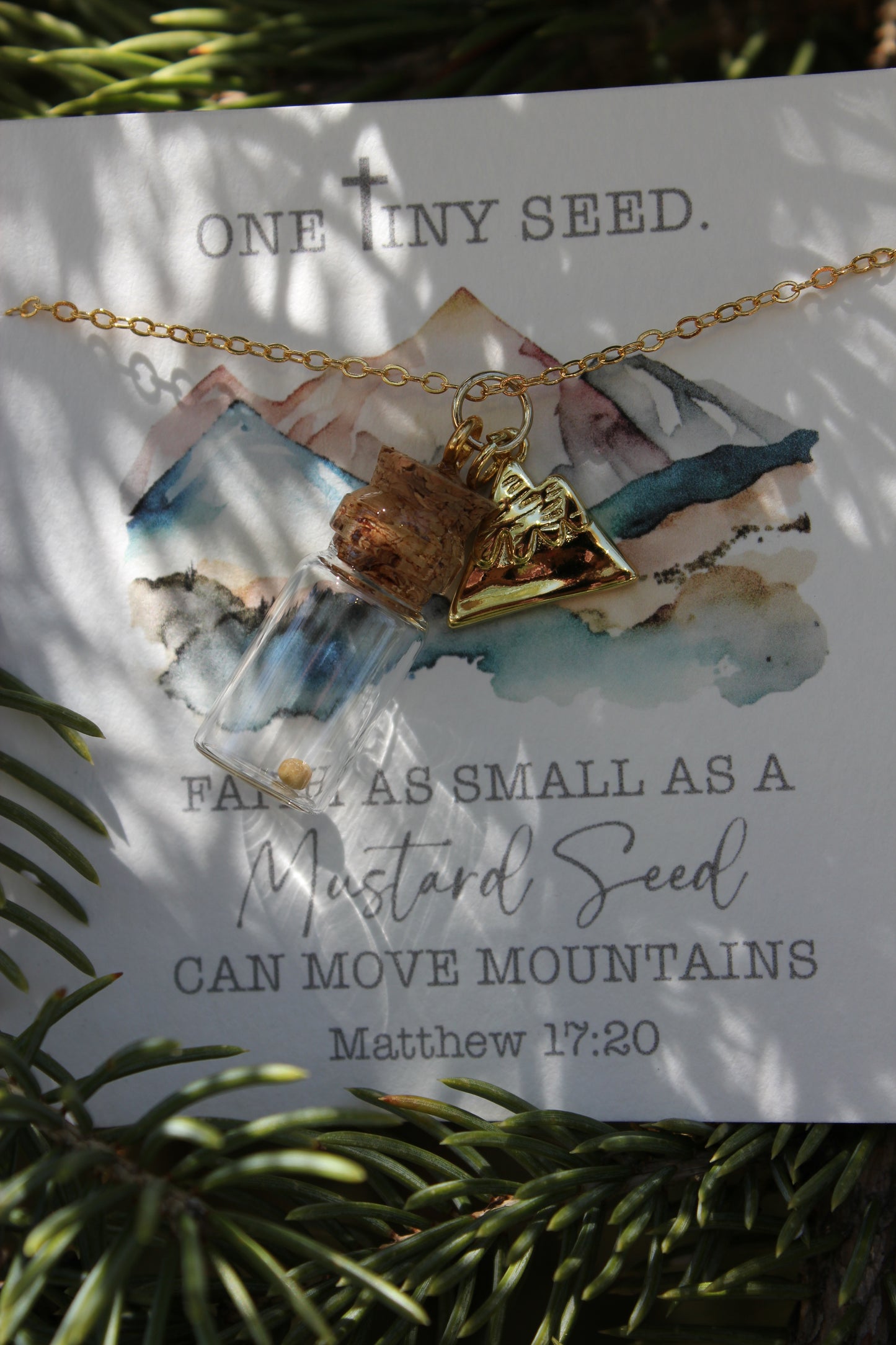 Mustard Seed Necklace