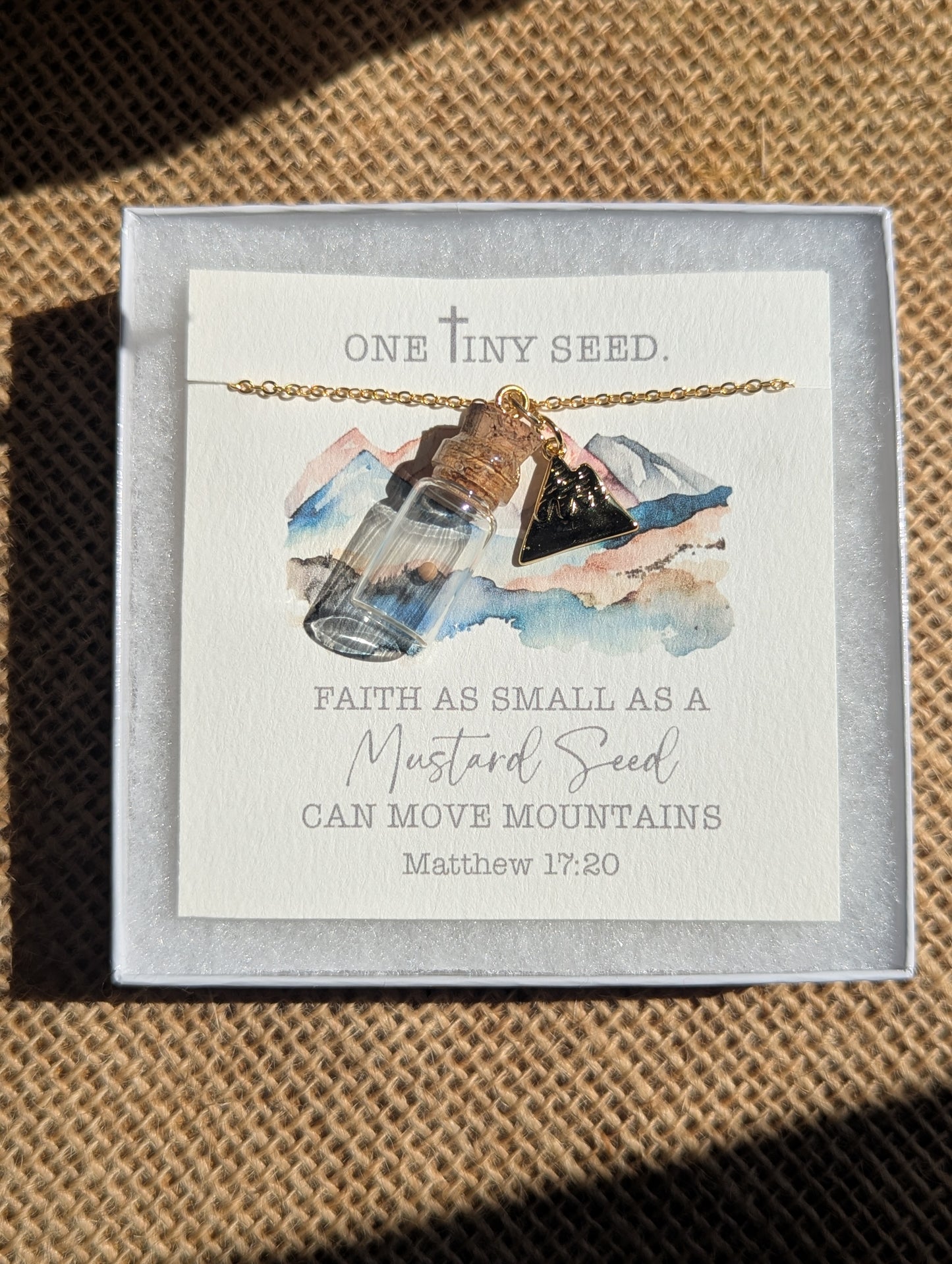 Mustard Seed Necklace